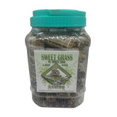 SWEET GRASS W/ WHITE SAGE BUNDLES 4 INCH  - 24 COUNT